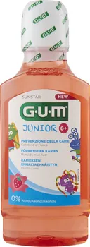 Ústní voda Sunstar Gum Junior ústní voda s fluoridy pro děti s příchutí jahody 300 ml