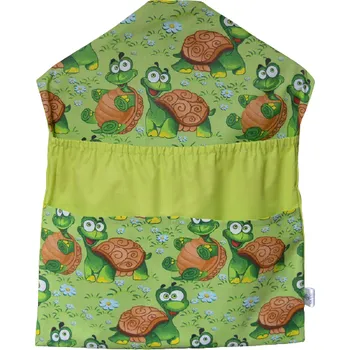 školní kapsář Šatoli.cz Zelený kapsář do školky limetková Želvy