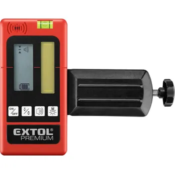 Měřicí přístroj Extol Premium 8823390 přijímač laserových paprsků