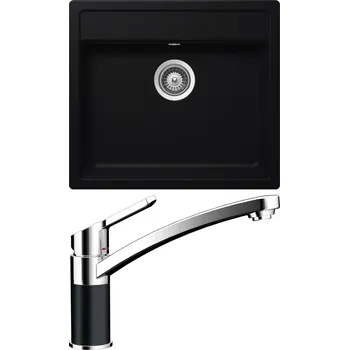 Granitový dřez Set Schock S10-3 (dřez Mono N-100 Puro + baterie SC-90 Puro)