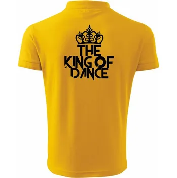 Pánská košile King of Dance - Polokošile pánská Pique Polo 203 - 4XL ( Žlutá )