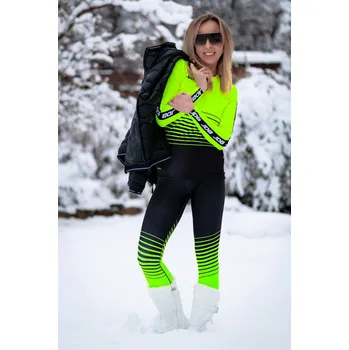 Dámské legíny Zimní dámské legíny s vysokým pasem Jadberg-Zimní Neon L