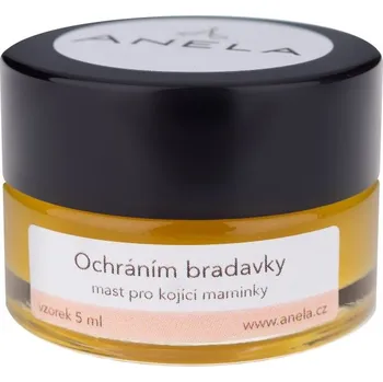 Tělový krém Anela Ochráním bradavky mast pro kojící maminky 5 ml