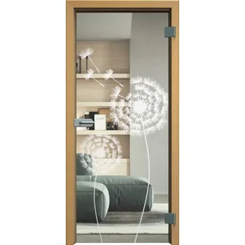 Interiérové dveře Celoskleněné dveře do pouzdra - M199C Průchozí šířka (cm): 80, Průchozí výška (cm): 197