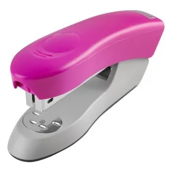 Sešívačka-2201-PN plastová na 25 listů, růžová
