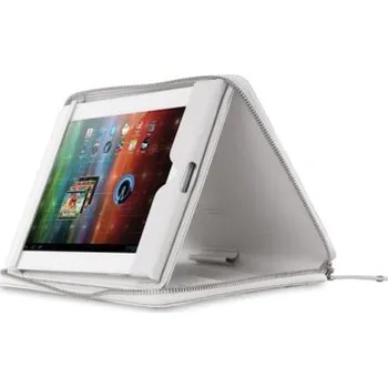Pouzdro na tablet Pouzdro na tablet 7" Prestigio, univerzální, se stojánkem, se zipem - bílá (PTCL0107A_WH)