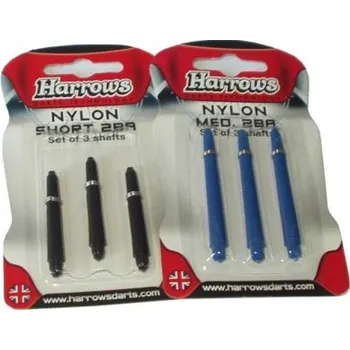 Příslušenství pro šipky Harrows Násadky NYLON vel. S