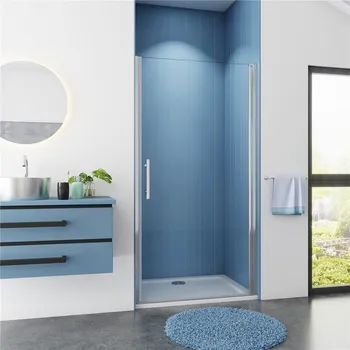 Sprchové dveře Sprchové dveře SOLO D1 90 jednokřídlé dveře 89-91 x 185