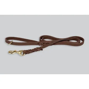 Obojek pro psa Vodítko kožené 170 cm