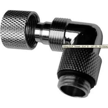 Vodní chlazení TFC Feser Compression Fittings - 5/16" ID - 90 Rotary (1pcs)