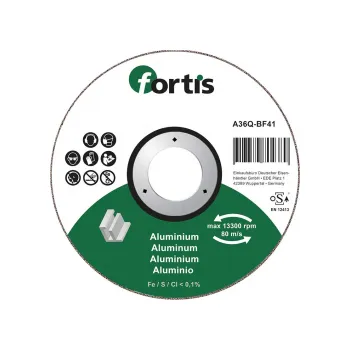 Řezný kotouč Řezací kotouč Fortis ALU-NE na hliník, rovný - 115x1,0mm