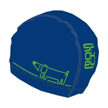Plavecká čepice Spokey TRACE JUNIOR Plavecká čepice nylon, logo pejsek modrá