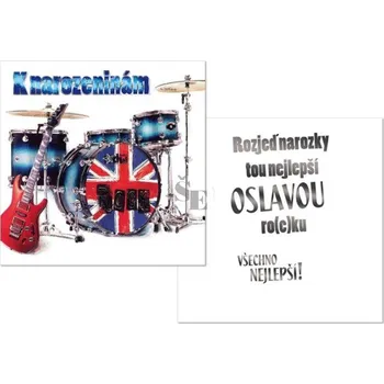 Blahopřání s textem srdečné CN-357 V C0047, MFP paper