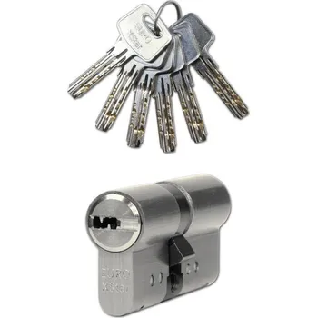 Bezpečnostní vložka EURO XStar - třída 4 40/50 matný nikl