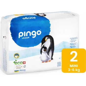 Plena Pingo ekologické plenky mini (3-6 kg) 42 ks
