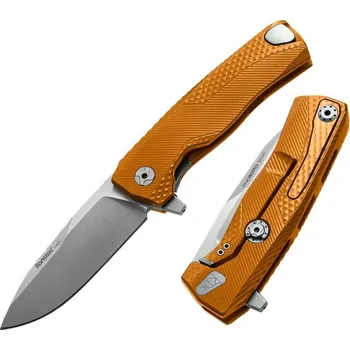 kapesní nůž Zavírací nůž Lionsteel ROK Aluminum Orange