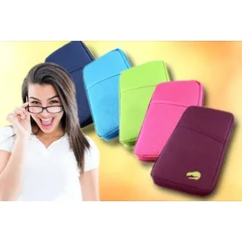 Obal na doklad Cestovní organizér na doklady Barva: Růžová