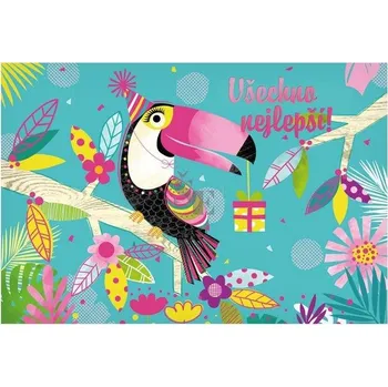 Blahopřání srdečné s textem CN-721 W C0344, MFP paper