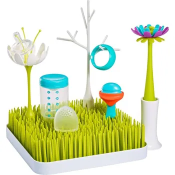 Odkapávač na nádobí Tomy Boon Bundle odkapávač pro kojenecké lahve zelený/bílý