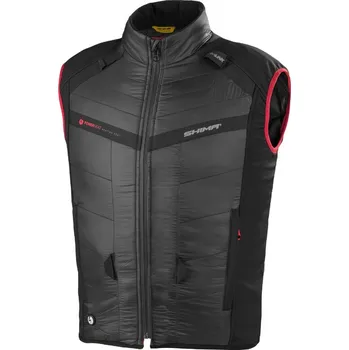 Moto bunda SHIMA Vyhřívaná vesta na motorku Powerheat černá 3XL