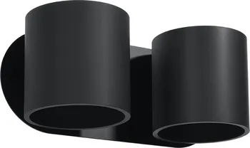 Nástěnné svítidlo Sollux Orbis 2 2xG9 40W černé