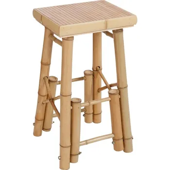 Barová židle Barová bambusová stolička Bamb - 40*40*70 cm