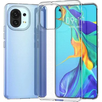 Pouzdro na mobilní telefon Kryt Xiaomi MI 11 Jelly Case Mercury Silicone transparentní