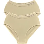 Dámské bezešvé kalhotky GreeNice Art:7022 -( 2ks v balení ) Barva: Béžová, Velikost: XL/XXL