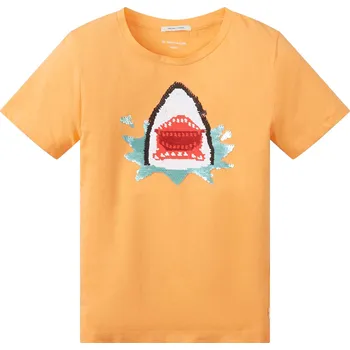 Dívčí tričko Tom Tailor dětské tričko 1030457-21776 Velikost: 128/134 Organická bavlna