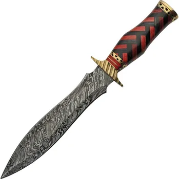 Damascus Braided Wood Dagger