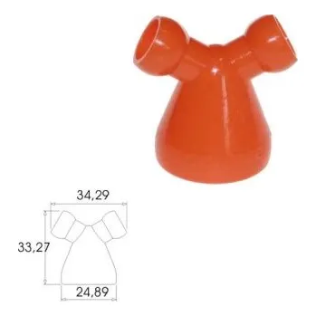 Sada nářadí LOC-LINE 59870.1 - Rozdvojka 1/2"-1/4"-1/4", kloubová, tvar Y