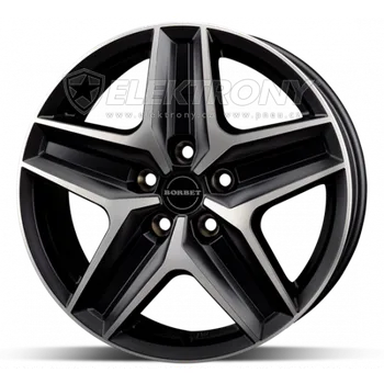 Alu kolo Borbet CWZ Black 7,5x18 5x130 ET53