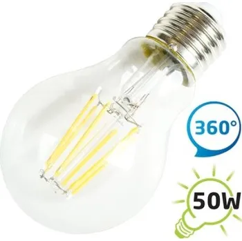 Žárovka LED A60 E27 6W retro bílá teplá TIPA