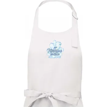 Kuchyňská zástěra Křišťálová svatba 15 - Dámská zástěra na vaření - Univerzální velikost ( Bílá )
