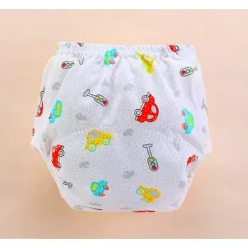 Plenkové kalhoty Dětské veselé plenkové kalhotky s drobnými motivy Motiv: auta a semafory, Velikost: 100 (14-16 kg)