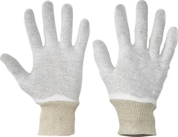 Pracovní rukavice CERVA Cormoran rukavice bavlna/PES bílé