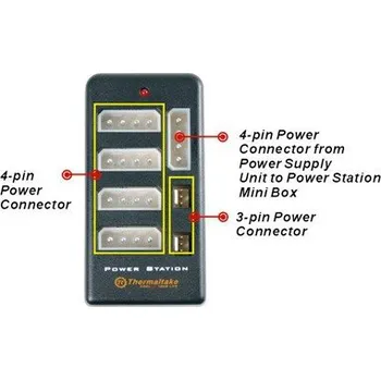 Napájecí kabel THERMALTAKE A2359 - rozšiřující mini zásuvka pro instalaci dalších ventilátorů