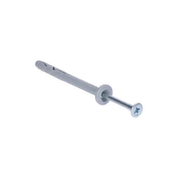 Hmoždinka Natloukací hmoždinka 8 x 80 s vrutem 4,9 x 80 se zápustnou hlavou, 100 ks/bal