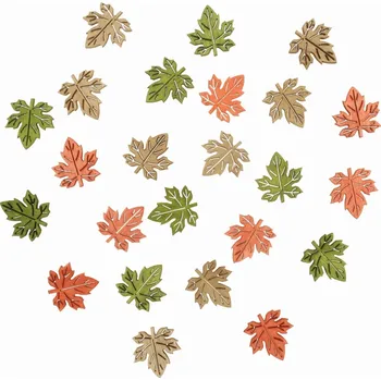 Dřevěné listy 2 cm, 24 ks 3830