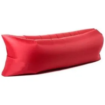 Sedací pytel Nafukovací vak Lazy bag jednovrstvý - červený