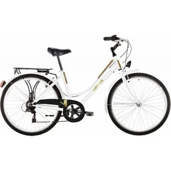 Městské kolo Kenzel Jízdní kolo Boulevard Royal 6spd 26" 2026 bílo-hnědé