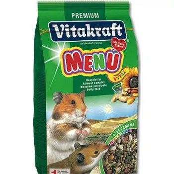 Krmivo pro hlodavce Menu Hamster aroma soft bag 1 kg