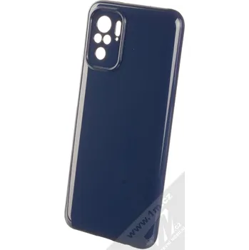 Pouzdro na mobilní telefon 1Mcz Jelly Skinny TPU ochranný kryt pro Xiaomi Redmi Note 10, Redmi Note 10S, Poco M5s tmavě modrá (navy blue)