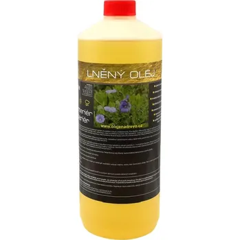 Olej na dřevo BBB barvy Lněný olej rafinovaný 1 l