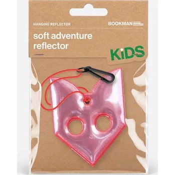 Cyklosvítilna Dětská odrazka na pověšení BOOKMAN liška red