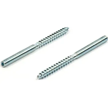 Vrut Kombinovaný šroub-vrut M6x80 mm, bez středového šestihranu, zinek bílý (Kombinovaný šroub-vrut M6x80, zinek bílý)