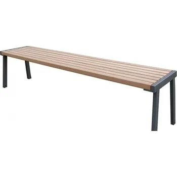 Zahradní lavice HTI Lavička Simpl KA-K1038 Délka latí: 1500 mm, Typ ukotvení: klasické (šrouby), Barva konstrukce: zelená komaxit (RAL 6005)