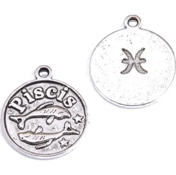 Přívěsek Přívěsek RYBY, 17x20mm, 2ks