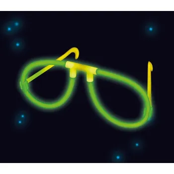 Karnevalový doplněk Svítící brýle, 2 ks