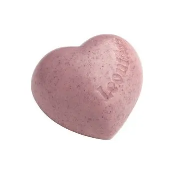 Bonbon Leonidas Malinové srdíčko (belgická čokoláda, pralinka ve tvaru srdce, cca 10g)